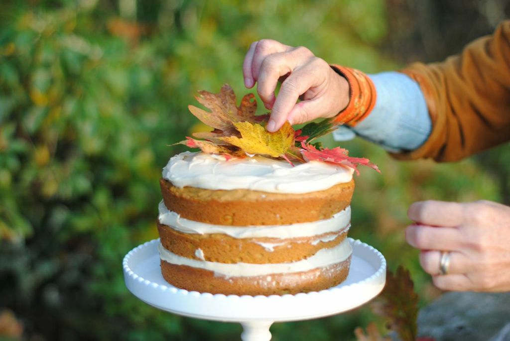 Salty Pumpkin Spice Cake