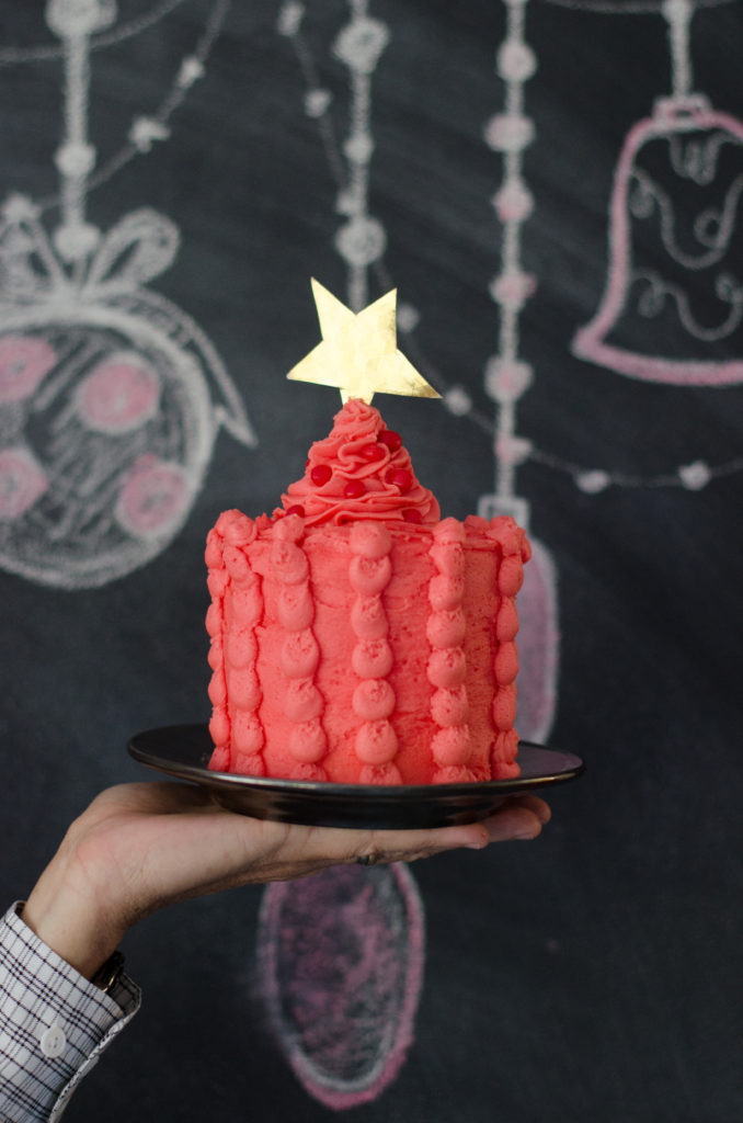 Cinnamon Candy Christmas Cake
