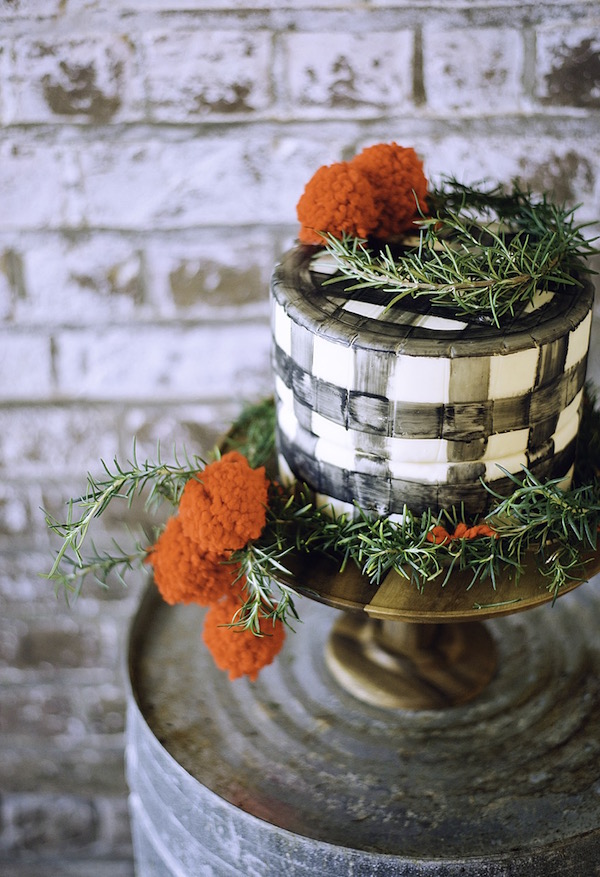 Plaid Cake from Libbie Summers (photography by ©2015 Cedric Smith)
