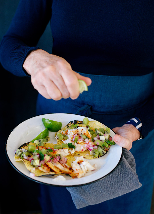 Fish Tacos with Kiwi Salsa from Libbie Summers (photos by Cedric Smith)