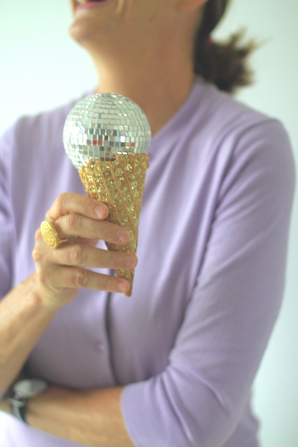 Disco Cone from Libbie Summers (photo by teresa earnest)