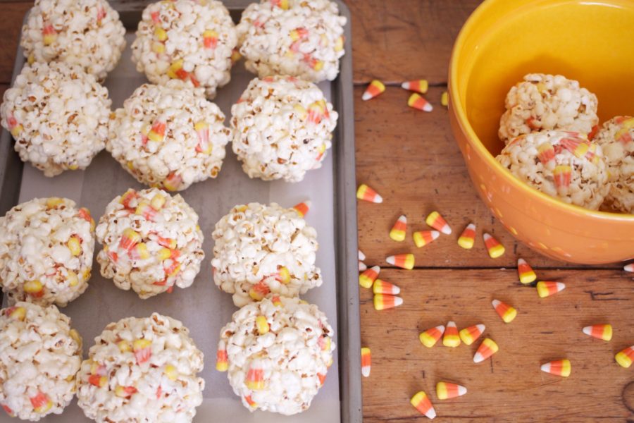Libbie Summers, Halloween, Candy Corn, Popcorn, Recipe